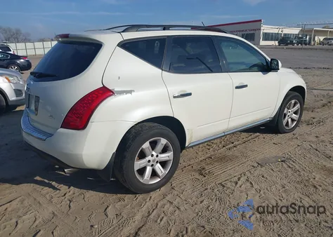 2006 Nissan Murano Sl from USA, damaged, VIN JN8AZ08T66W422826
